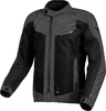 Macna Empire Night Eye,  textile jacket waterproof,  color: Black/Grey,  size: L
