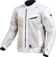 Macna Empire,  textile jacket waterproof,  color: Light Grey,  size: 3XL