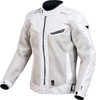 Macna Empire,  textile jacket waterproof women,  color: Light Grey,  size: XL