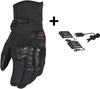 Macna Era RTX 7.4V Kit,  gloves waterproof heatable,  color: Black,  size: XXL