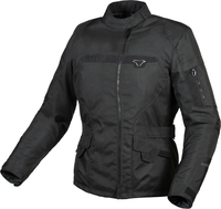 Macna Evora,  textile jacket waterproof women,  color: Black,  size: XL