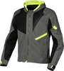 Macna Farrow,  textile jacket,  color: Dark Green/Black/Neon-Yellow,  size: 3XL