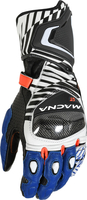 Macna GT,  gloves,  color: Black/White/Blue/Red,  size: XS