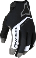 Macna Heat 1,  gloves,  color: Black/White,  size: XXL