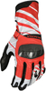 Macna Krown,  gloves,  color: Red/Light Grey/Black,  size: S
