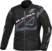 Macna Landmark,  textile jacket,  color: Black/Grey,  size: M