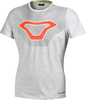 Macna Logo,  t-shirt women,  color: Light Grey/Neon-Orange,  size: M