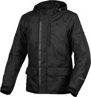 Macna Mondo,  textile jacket waterproof,  color: Black,  size: S