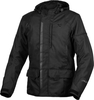 Macna Mondo,  textile jacket waterproof,  color: Black,  size: XL