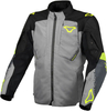 Macna Notch,  textile jacket waterproof,  color: Grey/Black/Neon-Yellow,  size: XL