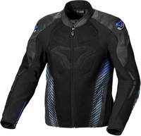 Macna Novic Camo,  textile jacket,  color: Black/Blue/Grey,  size: M