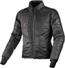 Macna Nuclea Thermax,  textile jacket heatable women,  color: Black/Red,  size: XL