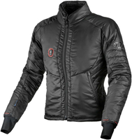 Macna Nuclea Thermax,  textile jacket heatable women,  color: Black/Red,  size: XL