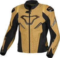 Macna Pointer,  leather jacket,  color: Brown/Black,  size: 58