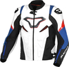 Macna Pointer,  leather jacket,  color: White/Black/Blue/Red,  size: 52