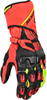 Macna Powertrack,  gloves,  color: Neon-Red/Black/Neon-Yellow,  size: XXL