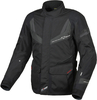 Macna Rancher,  textile jacket waterproof,  color: Black/Dark Grey,  size: XS