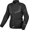 Macna Rancher,  textile jacket waterproof women,  color: Black/Grey,  size: XL