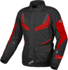 Macna Rancher,  textile jacket waterproof women,  color: Black/Red,  size: XL