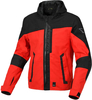 Macna Riggor,  textile jacket waterproof,  color: Red/Black,  size: M