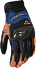 Macna Rocco,  gloves,  color: Orange/Blue/Black,  size: 3XL