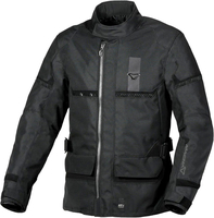Macna Signal,  textile jacket waterproof,  color: Black,  size: 4XL