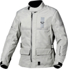 Macna Signal,  textile jacket waterproof,  color: Light Grey,  size: L