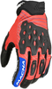 Macna Tanami,  gloves,  color: Red/Black/Blue,  size: 3XL