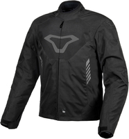 Macna Tazar,  textile jacket waterproof,  color: Black,  size: S