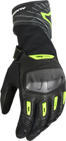 Macna Tempo,  gloves,  color: Black/Grey/Neon-Yellow,  size: 3XL