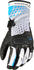 Macna Terra,  gloves women,  color: Black/White/Blue,  size: XXL