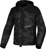 Macna Territor Camo,  textile jacket waterproof,  color: Black/Dark Grey,  size: M