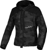 Macna Territor Camo,  textile jacket waterproof women,  color: Black/Dark Grey,  size: XXL
