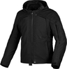 Macna Territor,  textile jacket waterproof,  color: Black,  size: M