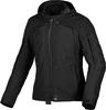 Macna Territor,  textile jacket waterproof women,  color: Black,  size: XL