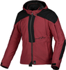 Macna Territor,  textile jacket waterproof women,  color: Dark Red/Black,  size: XL