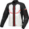 Macna Tondo,  textile jacket,  color: Light Grey/Black/Red,  size: M