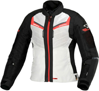 Macna Tondo,  textile jacket women,  color: Light Grey/Black/Red,  size: XS