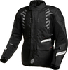 Macna Ultimax,  textile jacket waterproof,  color: Black,  size: 4XL