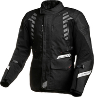 Macna Ultimax,  textile jacket waterproof,  color: Black,  size: L