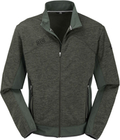 Maul Falzeben 2XT-Hybrid,  fleece jacket/mid-layer,  color: Grey/Dark Green,  size: 54
