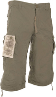 Mil-Tec Air Combat Prewash,  cargo shorts,  color: Beige (Khaki),  size: S