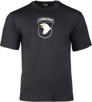 Mil-Tec Airborne,  t-shirt,  color: Black,  size: M