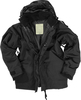 Mil-Tec Wet Protection,  textile jacket,  color: Black,  size: XXL