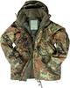 Mil-Tec Wet Protection,  textile jacket,  color: Camo (Flecktarn),  size: XXL