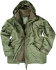 Mil-Tec Wet Protection,  textile jacket,  color: Olive,  size: XXL