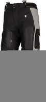 Modeka AFT Air,  textile pants waterproof,  color: Grey/Black,  size: S