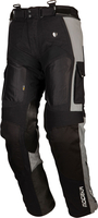Modeka AFT Air,  textile pants waterproof,  color: Grey/Black,  size: Short M