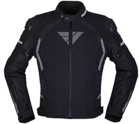 Modeka Akono Air,  textile jacket,  color: Black,  size: XS