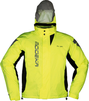 Modeka AX-Dry II,  rain jacket,  color: Neon-Yellow/Black,  size: 6XL